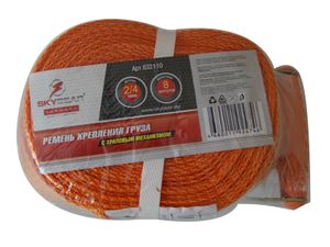 Стяжка груза 50 мм х 8м, 2000/4000 кг, термоупаковка, SKYBEAR {SKYBEAR} 632110 Skybear