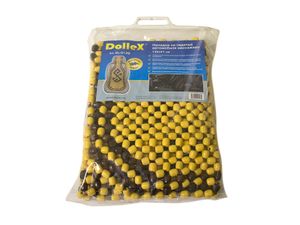Накидка роликовый массажер (деревянные шарики) 135x41см (DOLLEX) DL-012B dl012b Dollex
