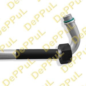 ТРУБКА КОМПРЕССОРА КОНДИЦИОНЕРА ДЛИННАЯ  4 9400 DE8D0701HVW Deppul