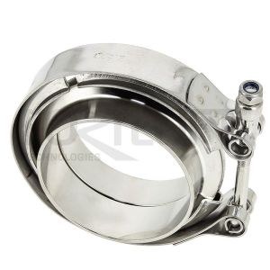 Хомут глушителя D= 50мм V-BanD c фланцами нерж.сталь FORTLUFT vb50k FortLuft