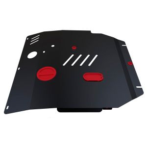 Защита картера + КПП + крепеж, АвтоБРОНЯ, Сталь, Ford Escape 2008-2010, V - 2.3 111018031 АвтоБроня