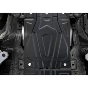 Защита КПП + комплект крепежа, АвтоБРОНЯ, Сталь, Mitsubishi L200 2015-, V - 2.4d 2.4d H.P./Mitsubishi Pajero Sport 2016-, V - 3.0 2.4d./Fiat Fullbac 111040472 АвтоБроня