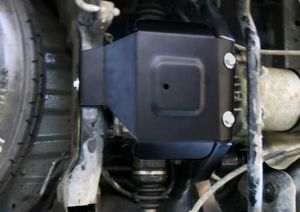 Защита редуктора + крепеж, АвтоБРОНЯ, Сталь, Infiniti QX60 2016-, V - 3.5/Nissan Murano 2016-, V - 3.5/Nissan Pathfinder 2014-2017, V - 3.5 111041601 АвтоБроня