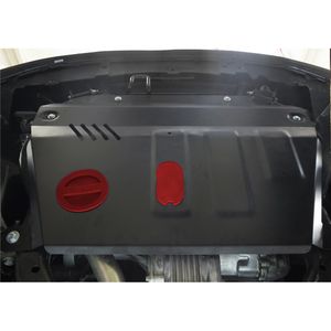 Защита картера + КПП + комплект крепежа, АвтоБРОНЯ, Сталь, Chevrolet Captiva 2012-2015, V - 2.2d 2.4 3.0/Chevrolet Captiva 2015-, V - 2.2d 2.4 3.0 111042161 АвтоБроня
