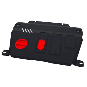 Защита картера + КПП + комплект крепежа, АвтоБРОНЯ, Сталь, Chevrolet Captiva 2012-2015, V - 2.2d 2.4 3.0/Chevrolet Captiva 2015-, V - 2.2d 2.4 3.0 111042161 АвтоБроня