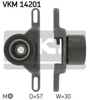 Ролик-натяжитель ремня ГРМ для ZAZ Vida 2012-2016 VKM 14201 Skf