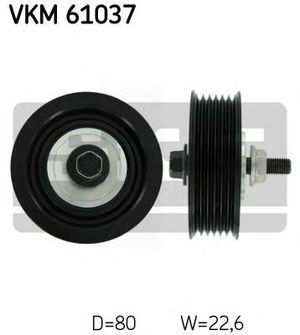 Ролик-натяжитель ручейкового ремня для Toyota Yaris 2005-2011 VKM 61037 Skf