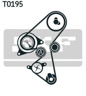 К-кт ремня ГРМ для Peugeot Expert II 2007-2016 VKMA 03259 Skf