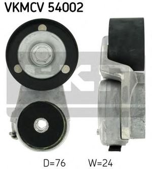 Ролик-натяжитель ручейкового ремня для Renault TRUCK Kerax 1997-2012 VKMCV 54002 Skf