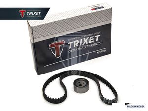 Ремкомплект ГРМ Logan, Sandero 1,4/1,6л, Clio II, Kangoo, Megane I 8кл ремень+ролик натяжителя (TRIX t9089 Trixet