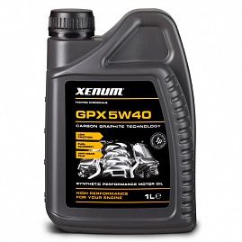 Синтетическое моторное масло с графитом XENUM GPX 5w40 1 л. 1136001 Xenum