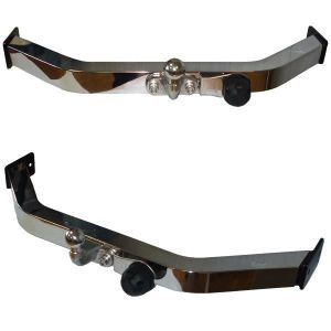 Фаркоп Lexus GX470 2003-2009, Lexus GX460 2009- крюк торцевой нерж. на двух болтах, балка открытая с y13anl Baltex