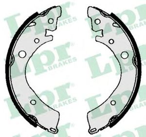 Колодки барабанные к-кт для Honda Accord III 1985-1989 04350 Lpr