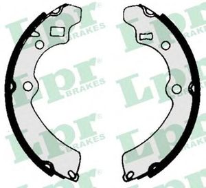 Комлект тормозных накладок 05920 Lpr