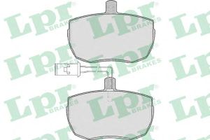 Комплект тормозных колодок, дисковый тормоз 05P433 Lpr