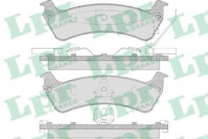 Колодки тормозные задние дисковые к-кт для Jeep Wrangler (YJ, SJ_) 1990-1997 05P595 Lpr