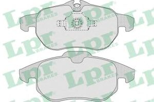 Комплект тормозных колодок, дисковый тормоз 05P814 Lpr