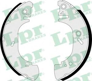 Колодки барабанные к-кт для Ford Transit 1994-2000 07410 Lpr