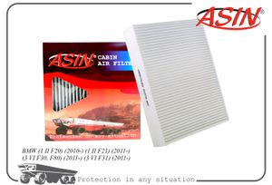 Фильтр салонный BMW 1 F20/F21 2010-/3 F30/F80 2011- ASINFC2778 Asin