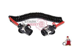 Кабель спиральный EBS 24В Ман Тга 7 полюсов 4 м. S270421 Starkmeister
