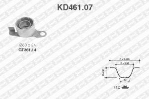 Комплект ремня ГРМ KD461.07 Snr