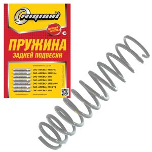 Пружина подвески ВАЗ Лада 2108-09 задняя Riginal желтая маркировка  rg21082912712 Riginal