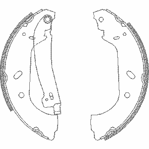 Комлект тормозных накладок 4417.01 Roadhouse