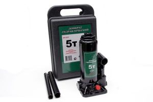 Домкрат телескопический АТ  5т (195-380, в кейсе) АТ-201 1/5 at43068 AT