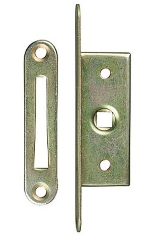 ЗВ-1, покрытие цинк, врезной оконный замок (37723) 37723 Инструмент