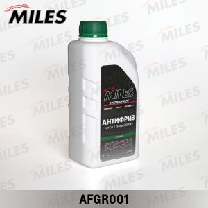Масла, химия Антифриз зеленый 1л ,AFGR001 G11 afgr001 Miles