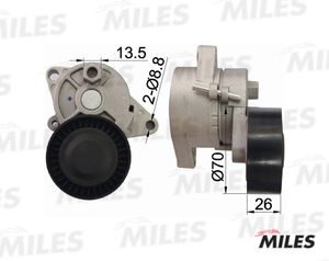 Ролик ремня приводного Miles AG00062 AG00062 Miles