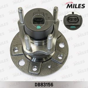 Ступица с подшипником задняя (5 отверстий) Opel Astra G/Vectra A/B 1995-2005 (+ABS) db83156 Miles