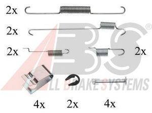 К-кт установочный задних колодок для Suzuki Baleno 1998-2007 0815Q Abs