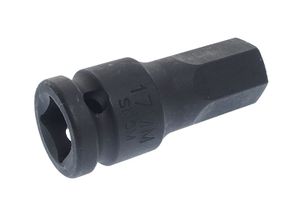 Головка ударная торцевая HEX 1/2 H-17, диаметр 25, длина 60мм jtc446117 Jtc