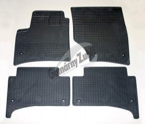 Коврики салона VW Touareg 2002-2010/Porsche Cayenne 2002-2010 под овальные фиксаторы st3200280 Gumarny Zubri