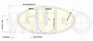 Пружина GCS008439 G.U.D.