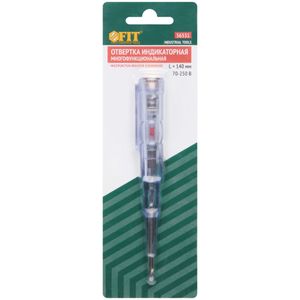 Отвертка индикаторная многофункциональная 70-250 В 56531 FiT