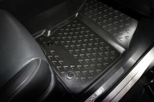 Комплект резиновых автомобильных ковриков в салон LEXUS NX, 2014->, 4 шт. полиуретан nlc2935210k Element