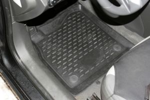Комплект резиновых автомобильных ковриков 3D в салон CHEVROLET Cruze 082009-2015, 4 шт. полиуретан nlc3d0813210k Element