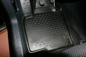 Комплект резиновых автомобильных ковриков 3D в салон VW Tiguan 102007-2016, 4 шт. полиуретан nlc3d5121210kh Element