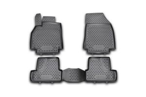 Коврики в салон RENAULT Megane 3 2010-2015, 4 шт. (полиуретан) nlc4116210kh Element
