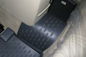 Комплект резиновых автомобильных ковриков в салон INFINITI FX 50 2009-2012, 4 шт. полиуретан nlc7604210 Element