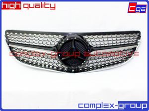 Решетка радиатора Мерседес W207 14-16 Diamond Blac 10GRL9907BRA CGA