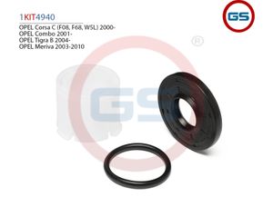 Ремкомплект рулевой рейки OPEL Corsa C 2000-, OPEL Combo 2001-, OPEL Meriva 2003-2010 1KIT4940 GS