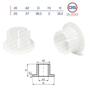 Уплотнительная втулка OPEL Astra H 2004-, Chevrolet Viva 2004-2008, OPEL Meriva 2010- SB10124 GS