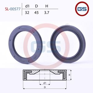 Сальник рулевой рейки 32*45*3.7 (3) SL00577 GS