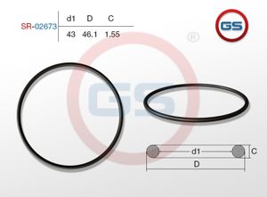 Резиновое кольцо 43 1.55 sr02673 GS