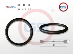 Резиновое кольцо 34 3.6 sr02274 GS