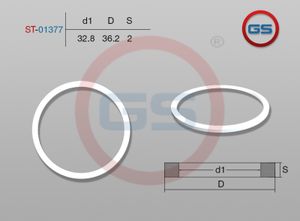 Тефлоновое кольцо 32,836,22 st01377 GS