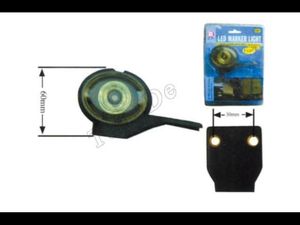 Фонарь габаритный светодиодный правый с кронштейном UNIVERSAL TD03-63-001R TangDe КИТАЙ td0363001r TangDe